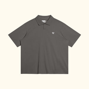 Oversized Classic Polo Shirt